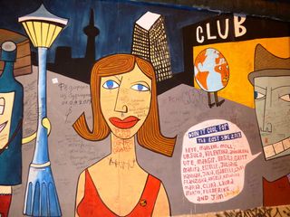 柏林墙，杜西亚湖，碑文，纪念碑，德国，nrd，柏林，涂鸦