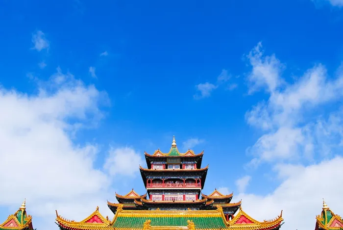 蓬莱，仙境，中国建筑，亚洲，建筑，寺庙建筑，文化，名胜古迹