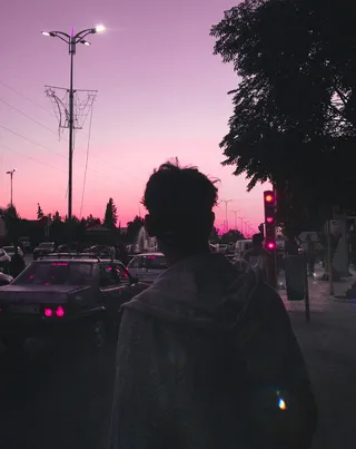 光, 黑暗, 创辉, 日落, 路, 音乐, 街道, 路灯