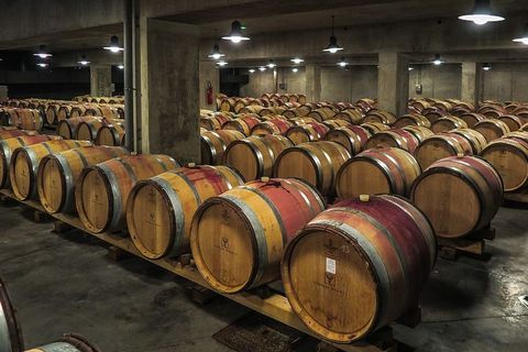 地下设施中的酒龄