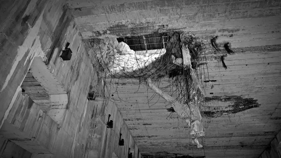 地堡，失地，炸弹冲击，腐烂，风化，瓦伦丁地堡，建筑，废墟