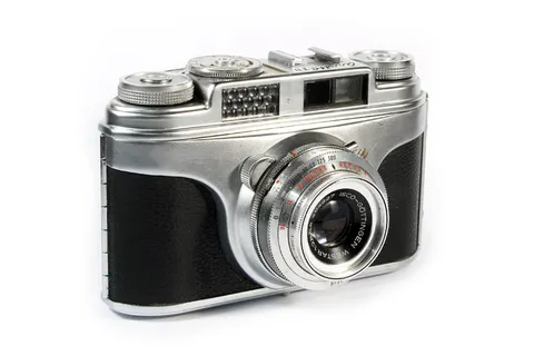 旧相机，历史，相机，镜头，经典，过时，复古，foto