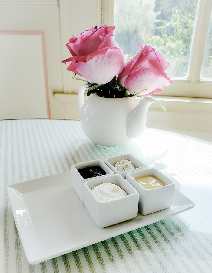 茶、玫瑰、烤饼、英式、粉色、春天、白色瓷器、浪漫