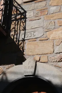 意大利，马斯乔尼，阿布鲁佐，老房子，1908年制造，坎波托托，砖，水泥