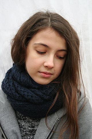 痛苦，呼唤，寒冷，肖像，女人，年轻，悲伤，低头