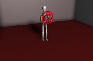 ludek，联系人，猴子，红色，标志，室内，无人，单个对象