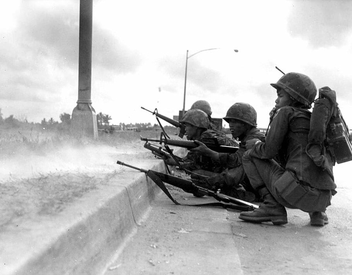 1968年越南战争期间的西贡战役中，ARVN游骑兵保卫西贡