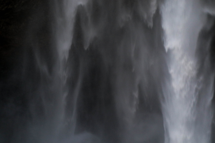 瀑布，自然，水，瀑布，户外，河流，冰岛，斯科加福斯