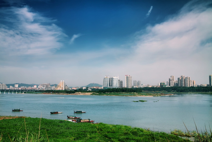 江，河流，南充，湿地，水，建筑，建筑结构，建筑外观