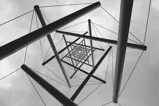 荷兰，奥特洛，克鲁勒-米勒博物馆，灰度，结构，建筑，抽象，现代