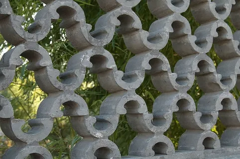 图案、石头、结构、围栏、贝斯曼公园、德国主城法兰克福、无人、全框架