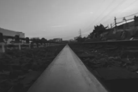 铁路，铁路，火车轨道，运输，道路，沥青，柏油路，路径