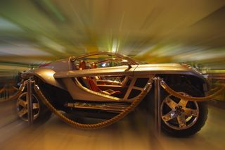 原型，汽车，标致，原型，汽车，无人，白天，室内，特写