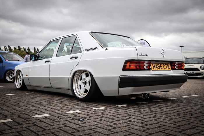 英国、曼彻斯特、eventcity、stancenation、汽车摄影、梅赛德斯190e、汽车、站姿
