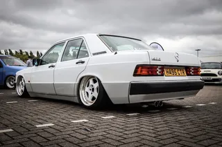 英国、曼彻斯特、eventcity、stancenation、汽车摄影、梅赛德斯190e、汽车、站姿