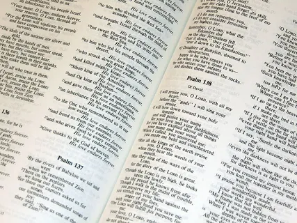 圣经，圣洁的，宗教的，基督教的，书，圣经研究，诗篇，阅读