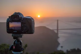 旧金山三脚架相机