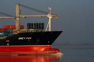 船舶，集装箱，易北河，航海，港口，船舶，集装箱，集装箱船，航运