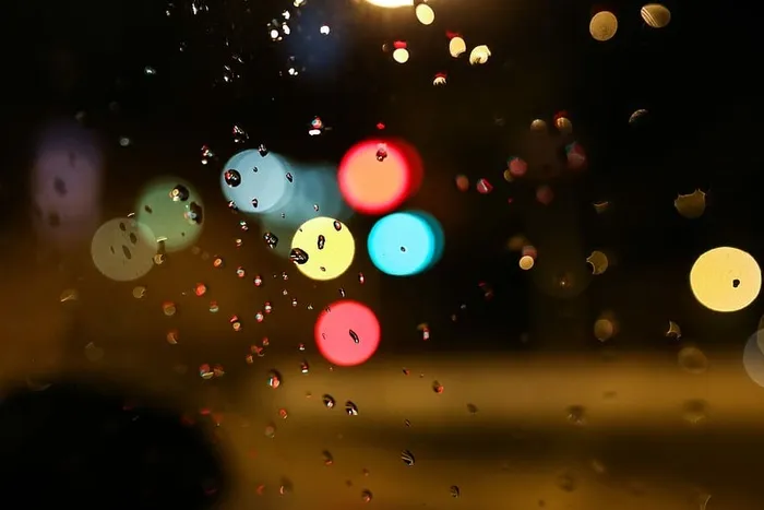 夜市灯光