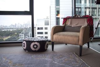 室内，公寓，墨尔本，设计，毛皮，现代，房子，家