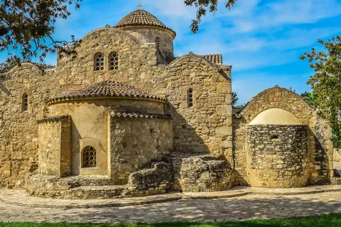 塞浦路斯、基蒂、panagia angeloktisti、联合国教科文组织世界遗产、11世纪、教堂、东正教、中世纪 塞浦路斯、基蒂、panagia angeloktisti、联合国教科文组织世界遗产、11世纪、教堂、东正教、中世纪