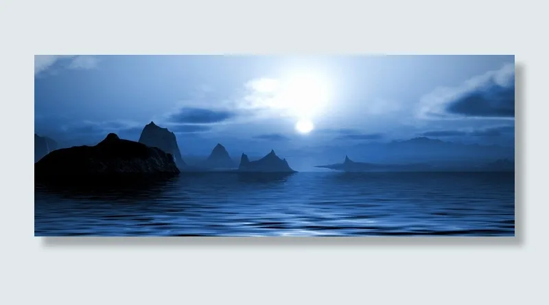 岩石、背景、太阳、水、自然、神秘、地狱、幻想