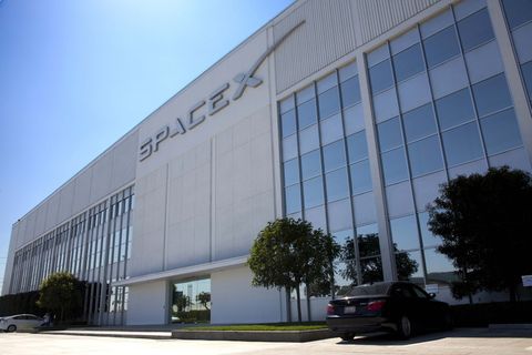spacex，总部，美国，卡纳维拉尔角，火箭科学，建筑，建筑外部，建筑结构