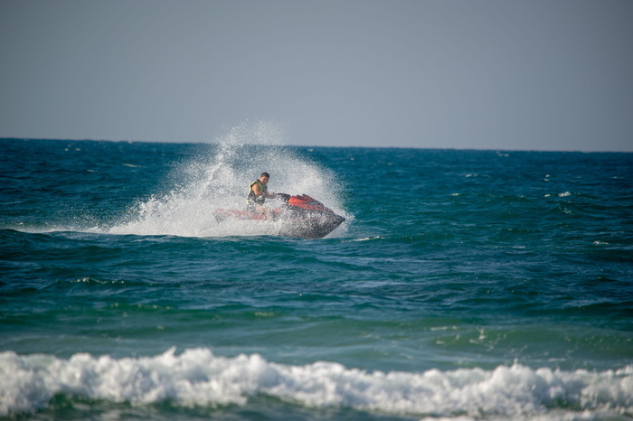 jetski，水上运动，船艇，海滩，速度，运动，水，海