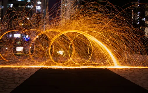 爆竹延时摄影 爆竹延时摄影
