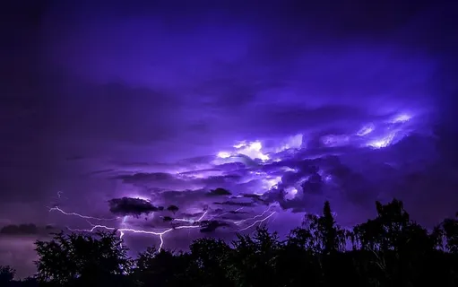 雷雨,自然,天空,前进,闪电,云彩,戏剧性,风暴 雷雨,自然,天空,前进,闪电,云彩,戏剧性,风暴