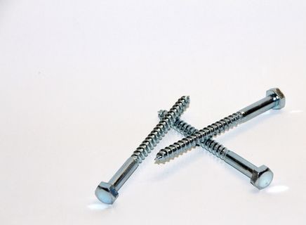 螺钉，木螺钉，艾伦，金属，闭合，螺纹，钢，studio shot