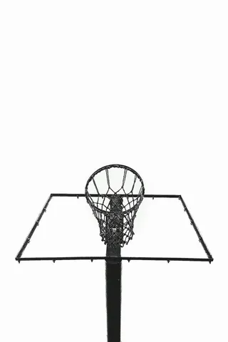 黑色篮球圈，黑色，钢制，框架，篮球，篮球圈，网，篮球圈