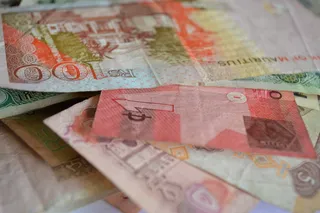 分类纸币、卢比、纸币、钞票、货币、纸币、货币、现金