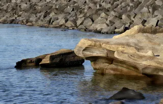 岩石，海，海边，海滩，岩石，风景，风景，自然