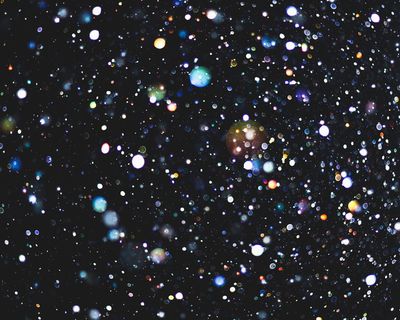 五彩波基灯，雨，水，颜色，波基，波基灯，灯光，火花