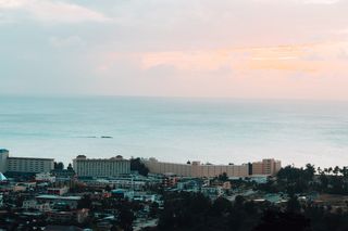 塞班岛、北马里亚纳群岛、岛屿、热带、海洋、日落、异国情调、海洋