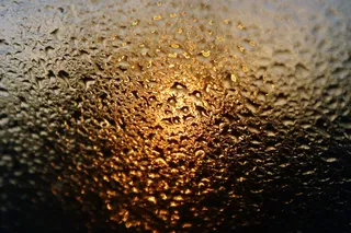水凝结，窗户，玻璃，水，水滴，日出，抽象，背景