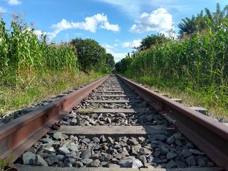 火车，轨道，铁路，铁路，火车，背景，通过火车，通过