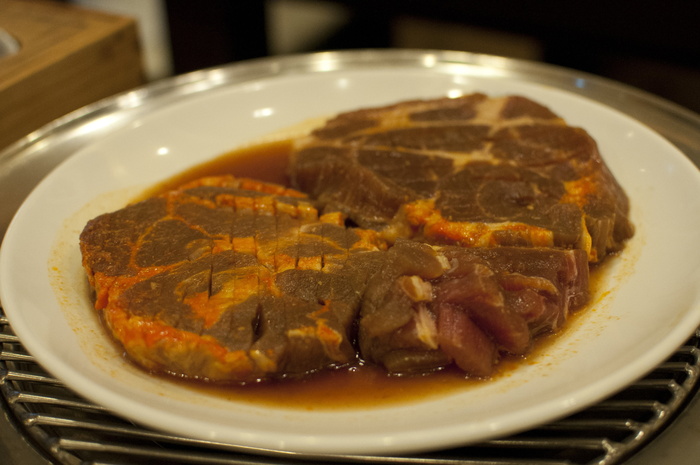 排骨，猪肉，肉，排骨，烤，食品，食品和饮料，室内