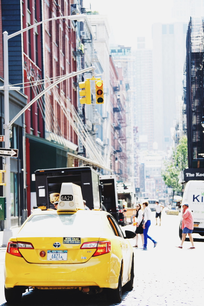纽约，美国，城市，城市，汽车，建筑，交通方式，交通