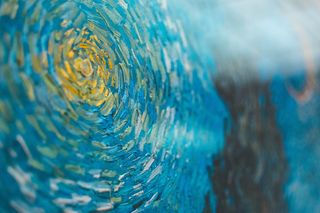 荷兰，奥特罗，克鲁勒-米勒博物馆，绘画，绘画，梵高，蓝色，特写