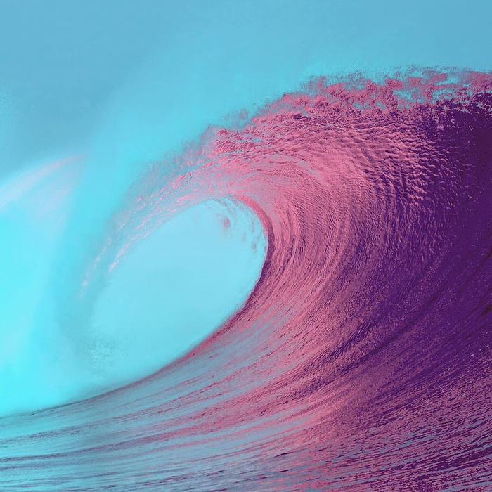 海滩浪
