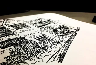 印度、坎德佩、无名路、真棒、艺术、绘画、勒克瑙、纸张