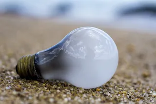 沙子，度假，创意，创业，天空，蓝调，灯，灯泡