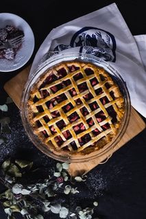 食品和饮料，食品，新鲜度，甜食，甜点，高角度视野，室内，静物