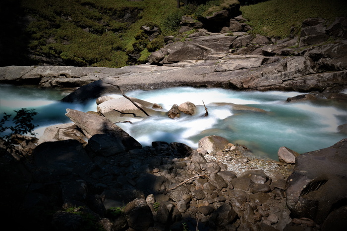 水流，巴赫，水，自然，景观，水，水道，长时间暴露