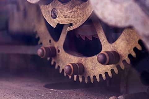 齿轮、机器、宏、机械、电子、功能、设备、机器零件