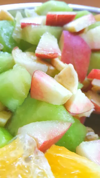 水果，橙色，椰子，桃子，香瓜，香蕉，颜色，注释5