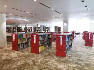 室内、红色、建筑、大量物体、连续、商店、商业、零售