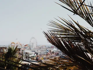 白天蓝天下马戏团的照片